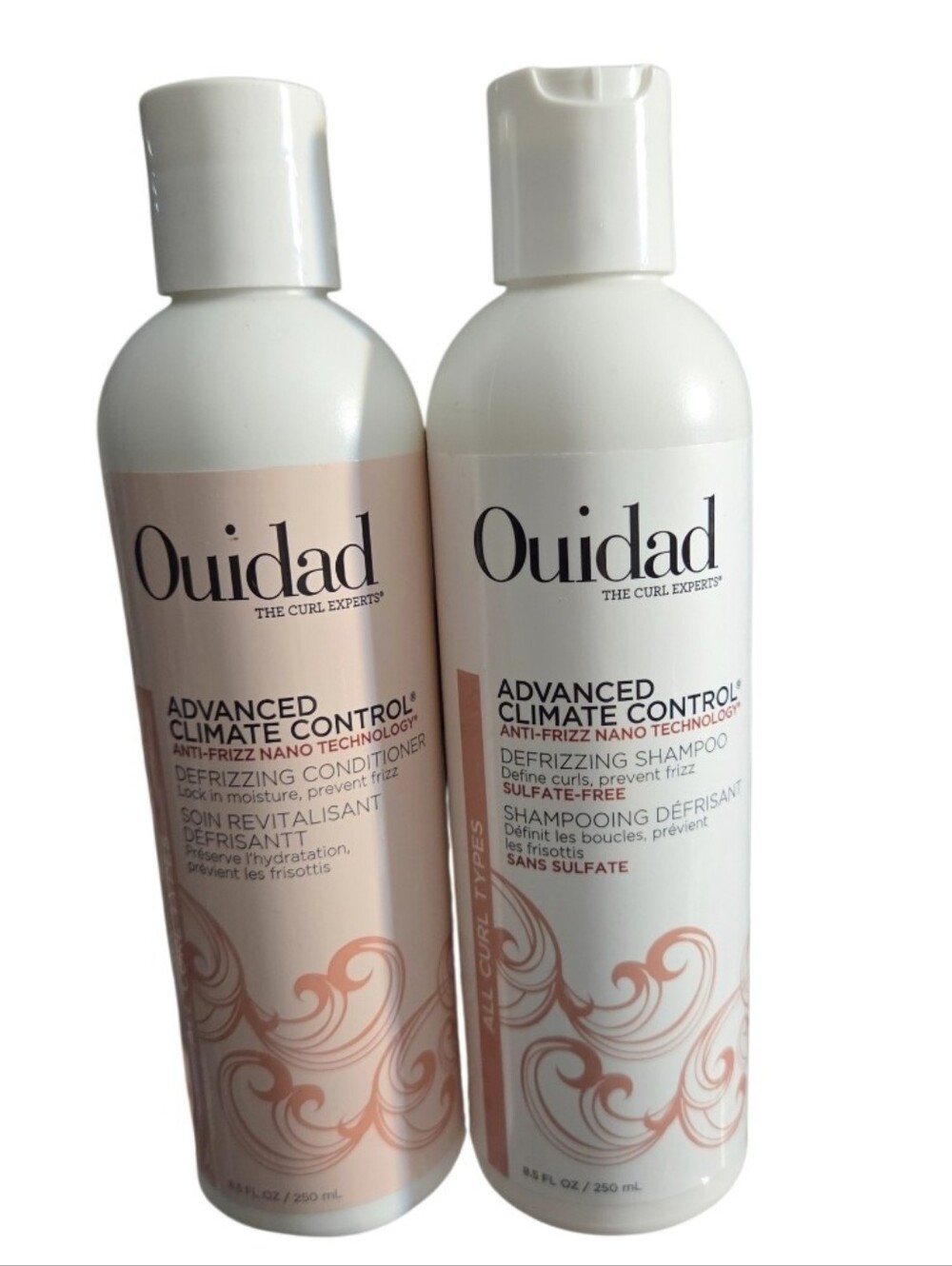 Ouidad Advanced Climate Control Defrizzing Shampoo & Conditioner Set